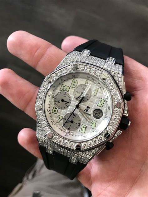 iced out audemars piguet replica|real iced out watches.